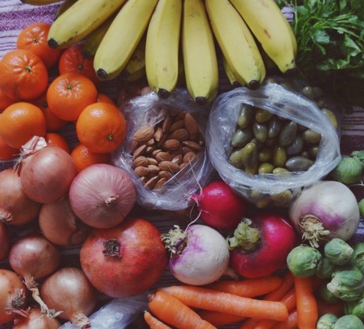 image de legumes sur table